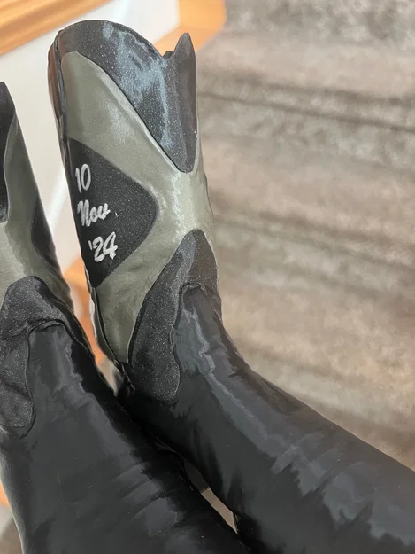 Mô hình ủng Cowboy (Cowboy Boots) in 3D độc đáo - Image 10