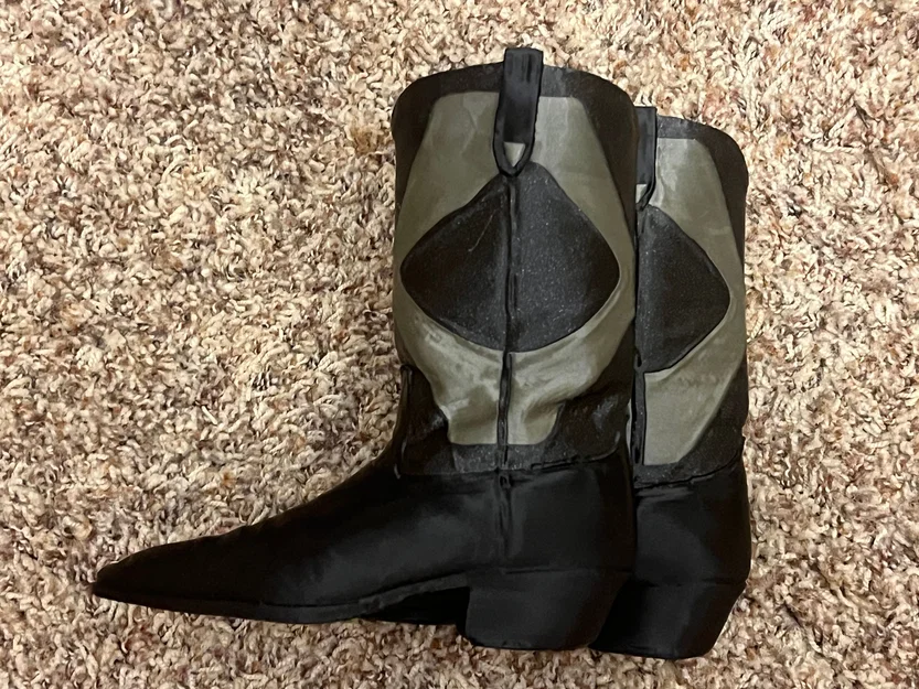 Mô hình ủng Cowboy (Cowboy Boots) in 3D độc đáo - Image 19