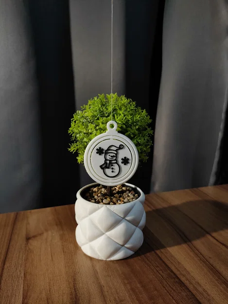 Đồ trang trí Giáng sinh xoay (Người tuyết) - Image 2