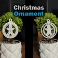 Đồ trang trí Giáng sinh xoay (Hình cắt bánh gừng) - Thumbnail 1