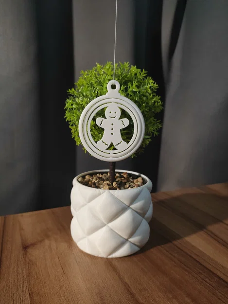 Đồ trang trí Giáng sinh xoay (Hình cắt bánh gừng) - Image 2