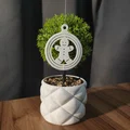 Đồ trang trí Giáng sinh xoay (Hình cắt bánh gừng) - Thumbnail 2