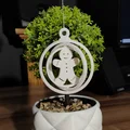 Đồ trang trí Giáng sinh xoay (Hình cắt bánh gừng) - Thumbnail 3