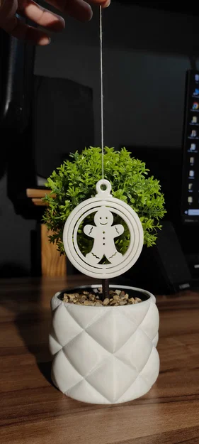 Đồ trang trí Giáng sinh xoay (Hình cắt bánh gừng) - Image 4