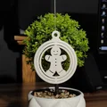 Đồ trang trí Giáng sinh xoay (Hình cắt bánh gừng) - Thumbnail 4