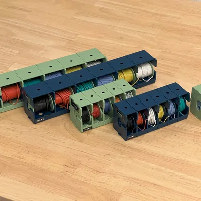 Bộ giá đựng cuộn dây dạng mô-đun (Modular wire spool storage)