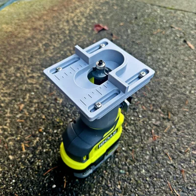 Ryobi Compact Router - Thước dẫn hướng 4" Sliding Bevel