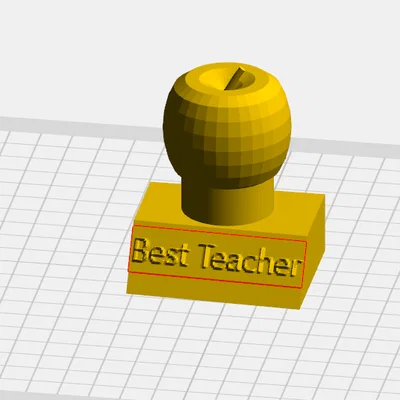 Mô hình cúp Best Teacher 3D - Quà tặng ý nghĩa cho thầy cô