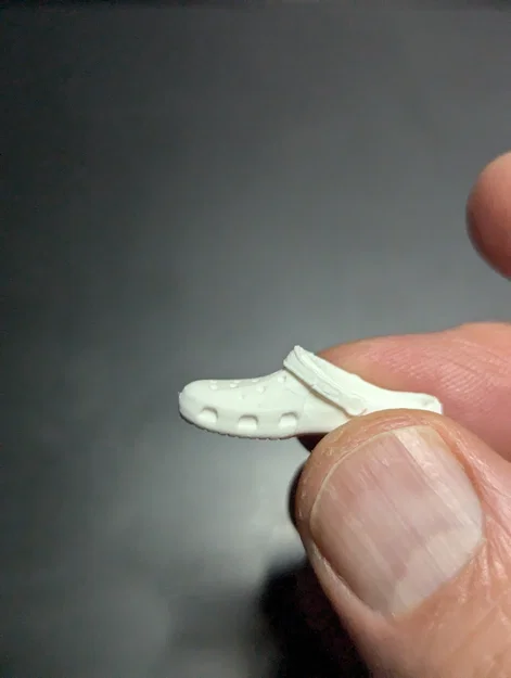 Mô hình dép Croc bên phải cho búp bê Barbie - Image 5