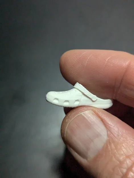 Mô hình dép Croc bên phải cho búp bê Barbie - Image 6