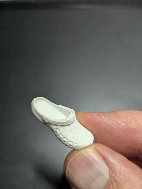 Mô hình dép Croc bên phải cho búp bê Barbie - Image 7