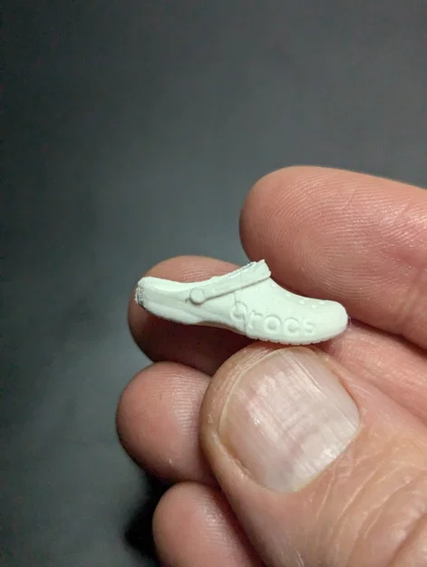 Mô hình dép Croc bên phải cho búp bê Barbie - Image 8