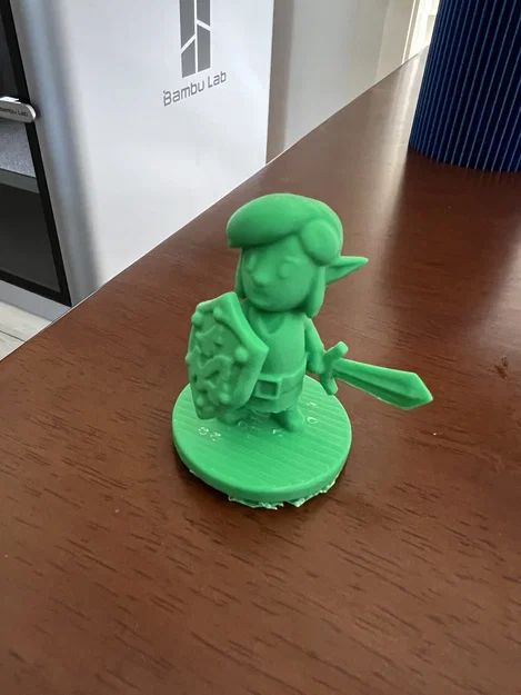 Mô hình 3D nhân vật Link từ The Legend of Zelda in 3D tại nhà - Image 1