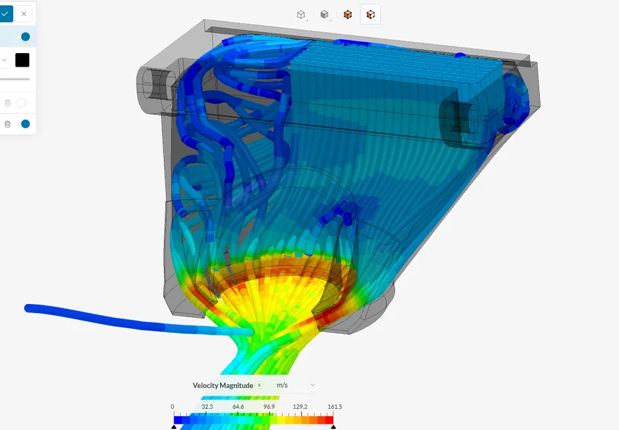 Ống dẫn gió làm mát (Part Cooling Fan Duct) thay thế cho QIDI X Smart/Plus/Max 3 - Image 4