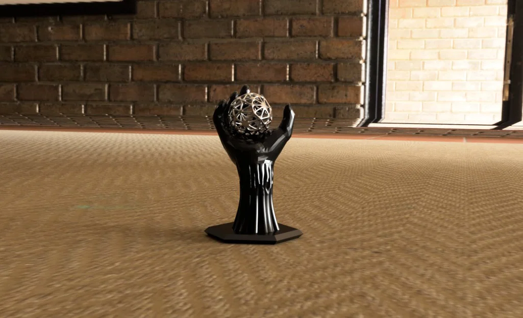 Bàn tay con người từ cấu trúc Tree Support - Giải thưởng ngành in 3D 2024 - Image 3