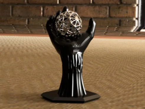 Bàn tay con người từ cấu trúc Tree Support - Giải thưởng ngành in 3D 2024 - Image 6