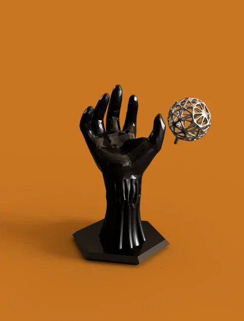 Bàn tay con người từ cấu trúc Tree Support - Giải thưởng ngành in 3D 2024 - Image 7