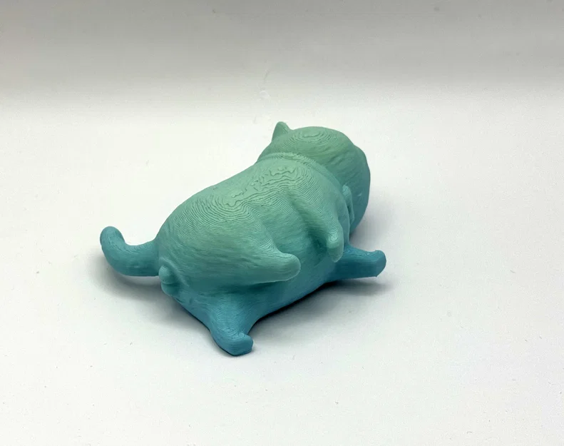 Mô hình 3D mèo nằm thư giãn (The Chilling Cat) cực đáng yêu - Image 1