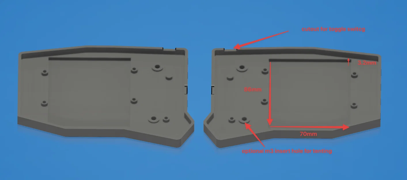 Case Sofle Choc Wireless | lắp vừa pin 2000 mAh | cho pandaKB - Image 2