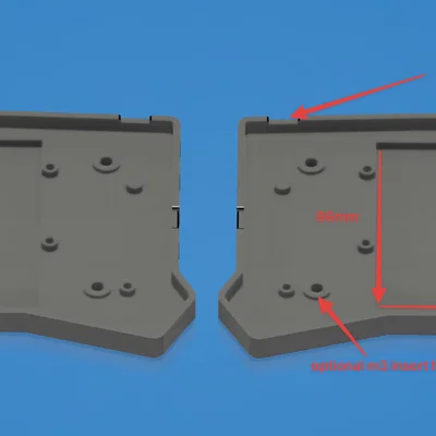 Case Sofle Choc Wireless | lắp vừa pin 2000 mAh | cho pandaKB