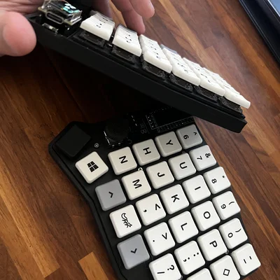 Case Sofle Choc Wireless | lắp vừa pin 2000 mAh | cho pandaKB