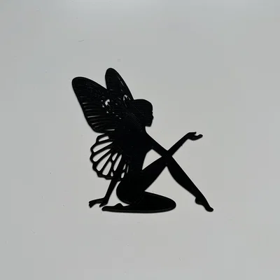 Mô hình trang trí tường Fairy Wall Art #3 - Hình nàng tiên 2D