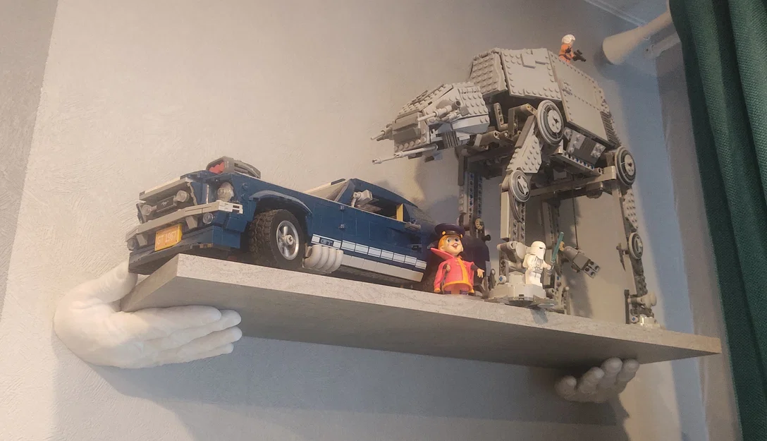 Giá đỡ kệ hình bàn tay (Hand-Shelf Bracket) - Image 2