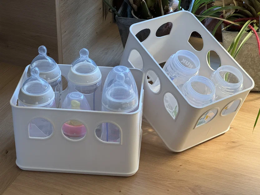 Khay 3D Đa Năng: Đựng Bình Sữa Cho Bé, Lon Bia Và Sắp Xếp Đồ Gia Đình - Image 1