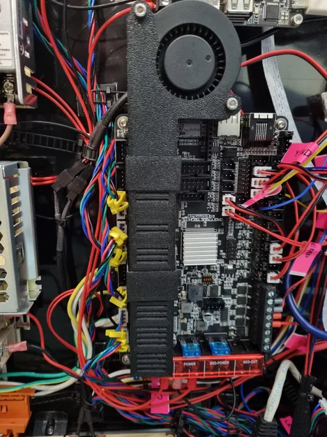 Ống Dẫn Gió Tản Nhiệt BTT Octopus Stepper Driver Siêu Mát - Image 4