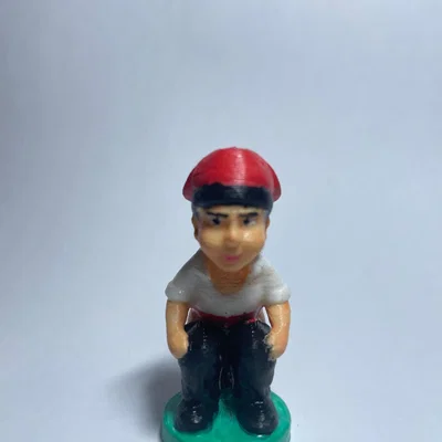 Tượng Caganer Truyền Thống Cho Hang Đá Giáng Sinh
