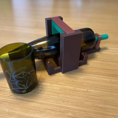 Bộ dụng cụ 3D hỗ trợ cắt chai thủy tinh tự chế tại nhà