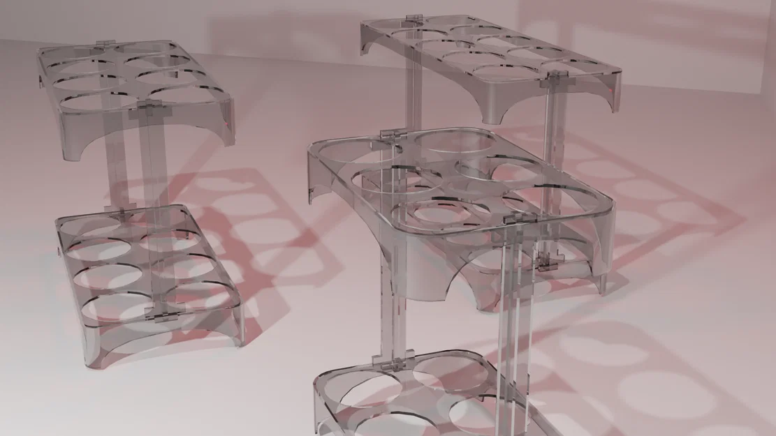 Khay đựng trứng thông minh Egg Holder Stacker - Image 4