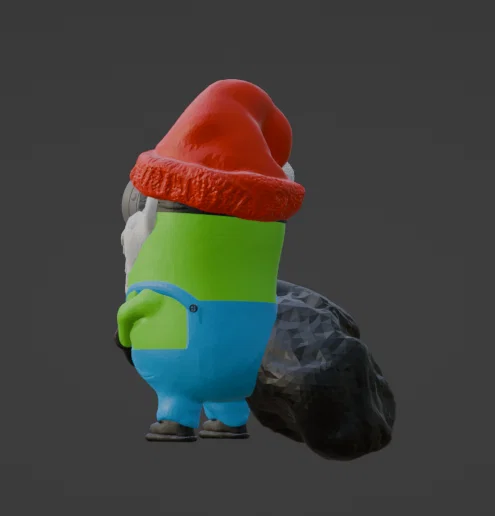 Mô hình Minion hóa thân ông già Noel (Minion Santa) 3D cho dịp Giáng sinh - Image 8