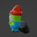 Mô hình Minion hóa thân ông già Noel (Minion Santa) 3D cho dịp Giáng sinh - Thumbnail 8