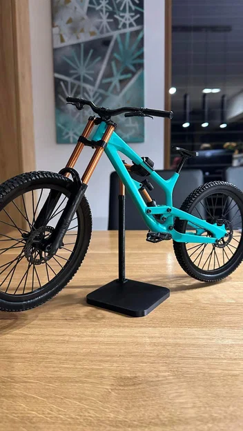 YT Tues - Mô hình xe đạp Downhill thu nhỏ - Image 1