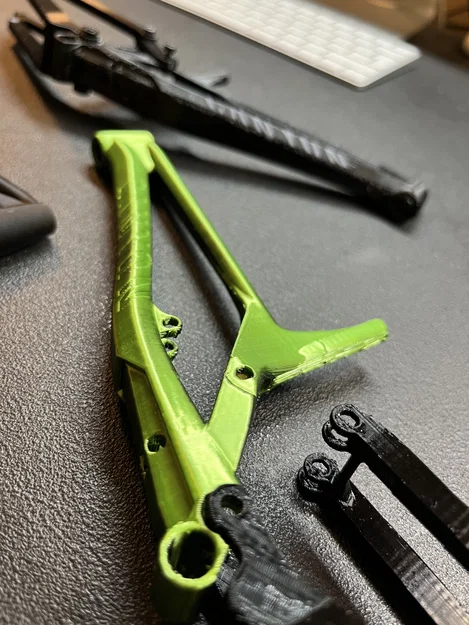 YT Tues - Mô hình xe đạp Downhill thu nhỏ - Image 12