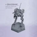 Grassbane cho Wargame tỉ lệ 6 mm - In FDM không cần Support - Thumbnail 1