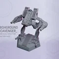 Highground Scavanger cho Wargame tỉ lệ 6 mm - In FDM không cần Support - Thumbnail 1