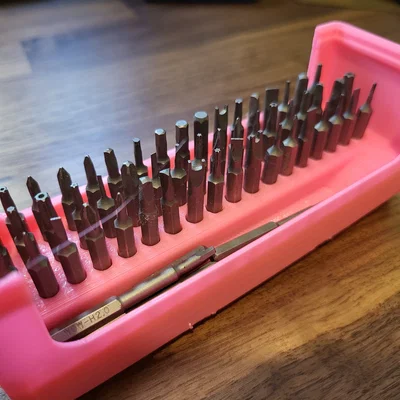 Khay đựng mũi vít lục giác Gridfinity