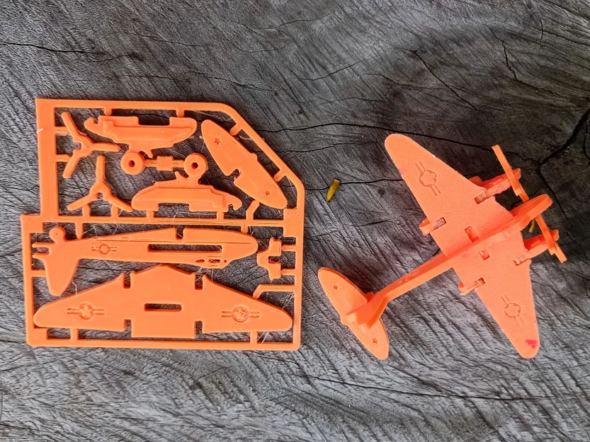Mô hình máy bay chiến đấu lắp ráp dạng Kitcard độc đáo - Image 2