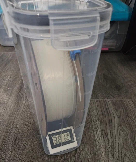 Giá đỡ máy đo độ ẩm (Hygrometer House) nhỏ gọn cho hộp đựng filament - Image 2