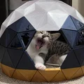 Nhà Mèo Geodesic Dome - Họa Tiết Cây Thông - Thumbnail 1