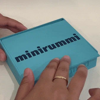 minirummi: Rummikub phiên bản du lịch nhỏ gọn