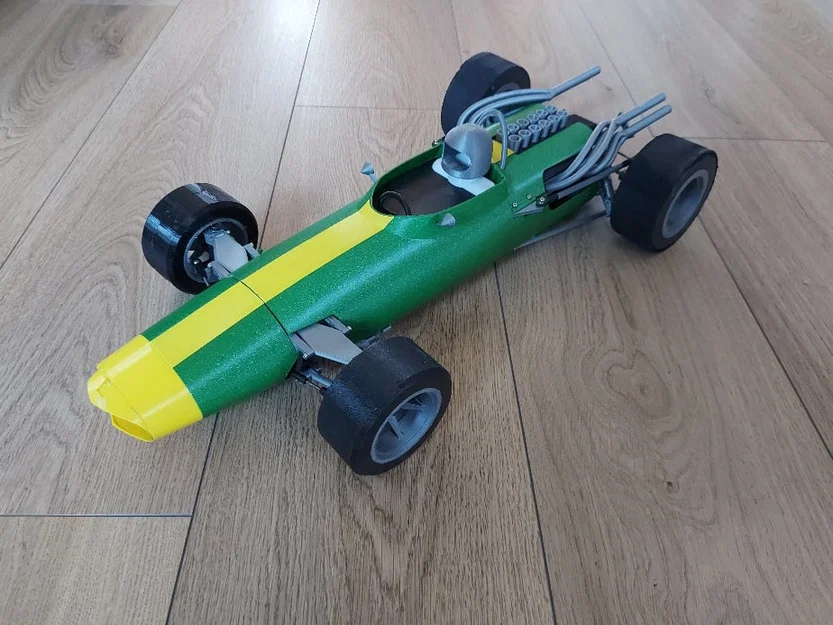 Mô hình xe đua F1 RC 1967 tỷ lệ 1/8 - Image 1