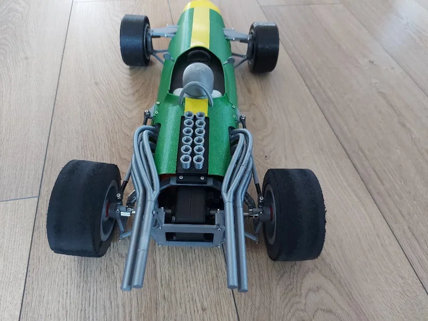Mô hình xe đua F1 RC 1967 tỷ lệ 1/8 - Image 10