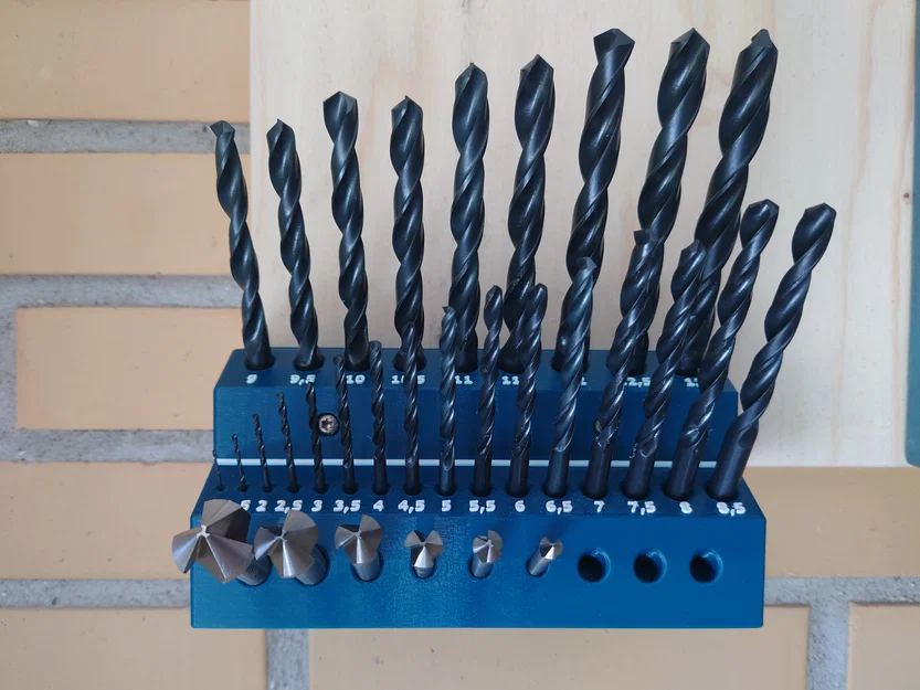 Khay Treo Tường Đựng Mũi Khoan Gọn Gàng Cho Xưởng Cơ Khí - Image 4