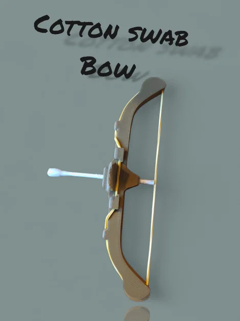Cung bắn tăm và tăm bông bằng dây thun (Rubber band Bow) - Image 4