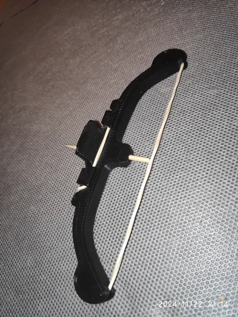 Cung bắn tăm và tăm bông bằng dây thun (Rubber band Bow) - Image 10