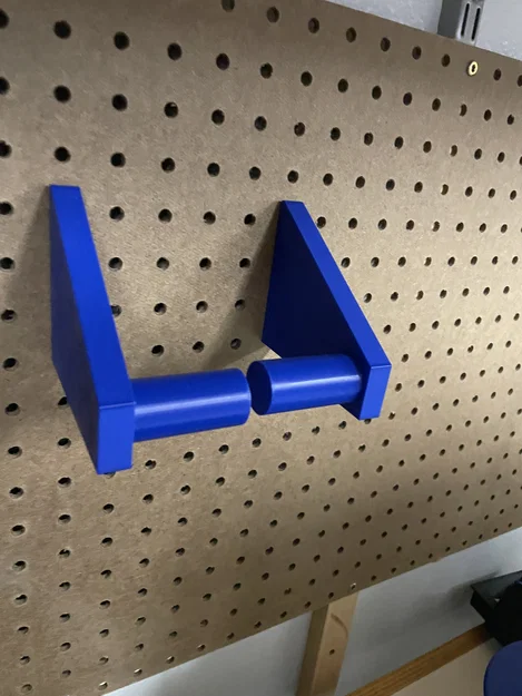 Giá Treo Khăn Giấy Cho Bảng Pegboard - Gọn Gàng Cho Xưởng Làm Việc - Image 1