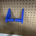 Giá Treo Khăn Giấy Cho Bảng Pegboard - Gọn Gàng Cho Xưởng Làm Việc - Thumbnail 2